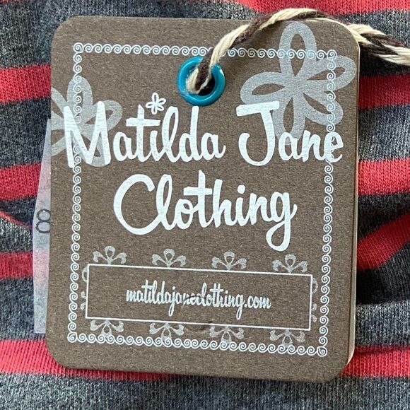 NWT MATILDA JANE Striped Tulle Twas the Night Dress M - Picture 6 of 10
